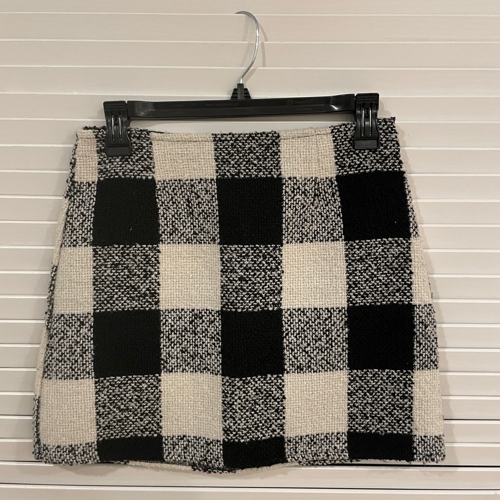 Tweed Mini Skirt